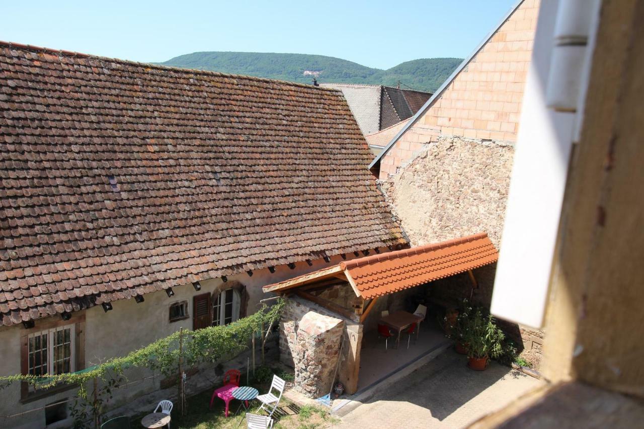La Belle Alsacienne - Route Des Vins D'Alsace Hotel Hattstatt Exterior photo